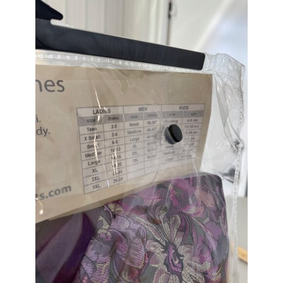 Cinema Secrets Costume Size XL The Vampire Of Versailles Floral Brocade Vest NEW - Picture 6 of 8